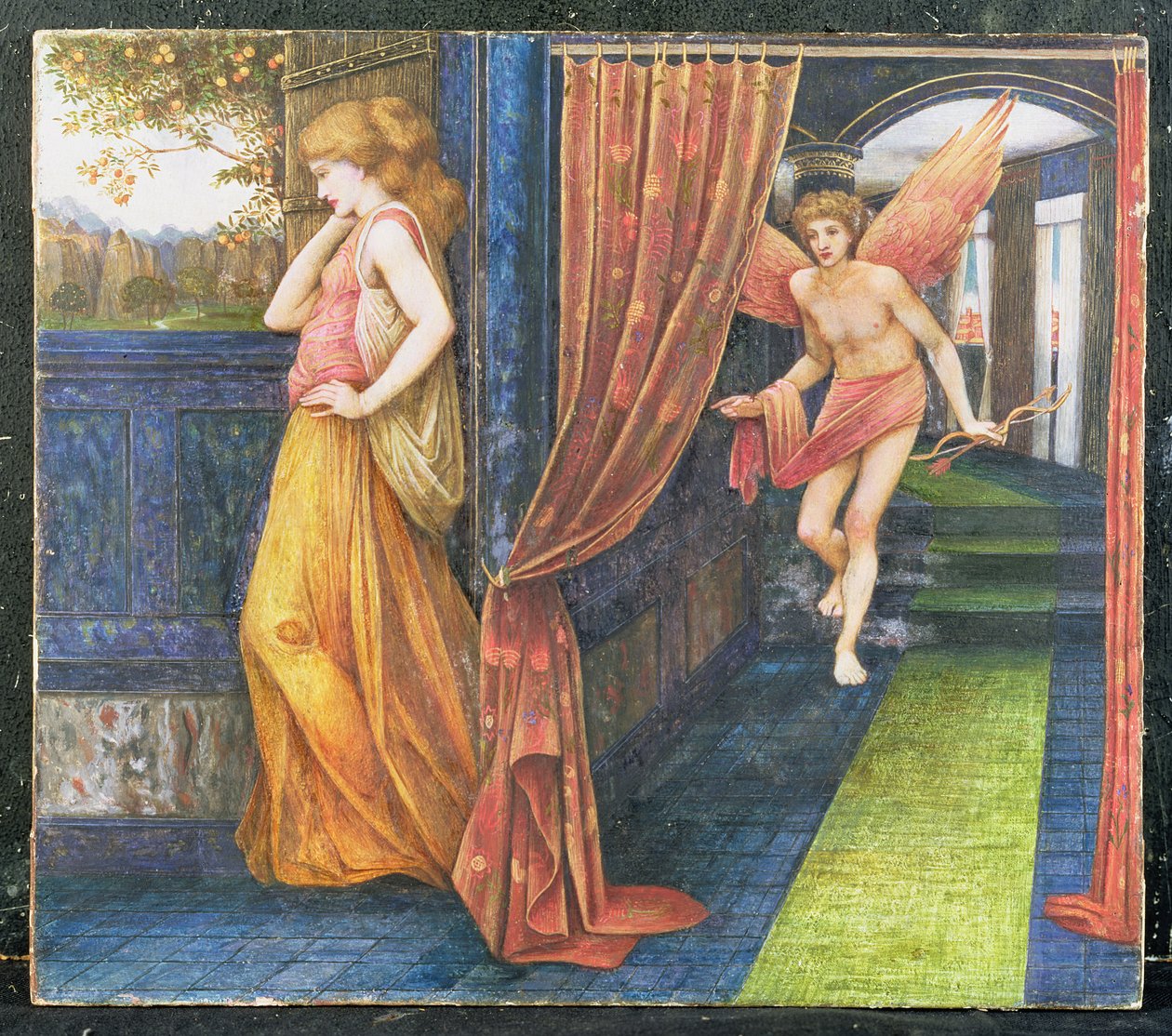 Amor und Psyche von John Roddam Spencer Stanhope