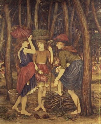 Der Kiefernwald von John Roddam Spencer Stanhope