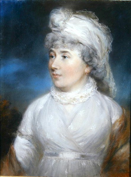 Porträt von Mrs. Carruthers von John Russell