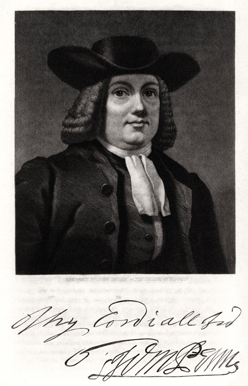 William Penn, 19. Jahrhundert von John Sartain