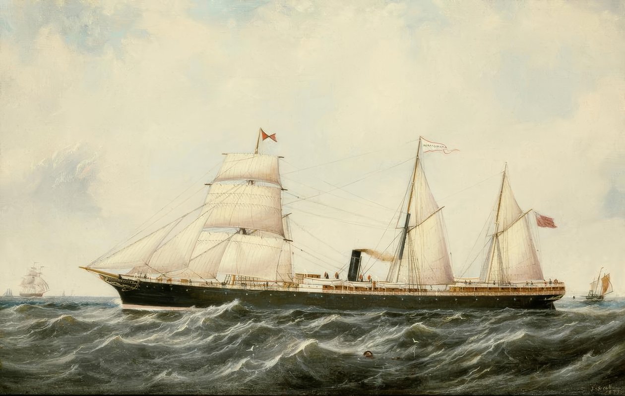 Dampfschiff Arratoon Apcar von John Scott