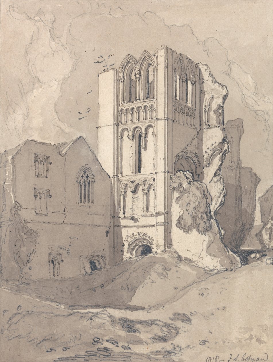 Castle Acre Priory, Norfolk von John Sell Cotman