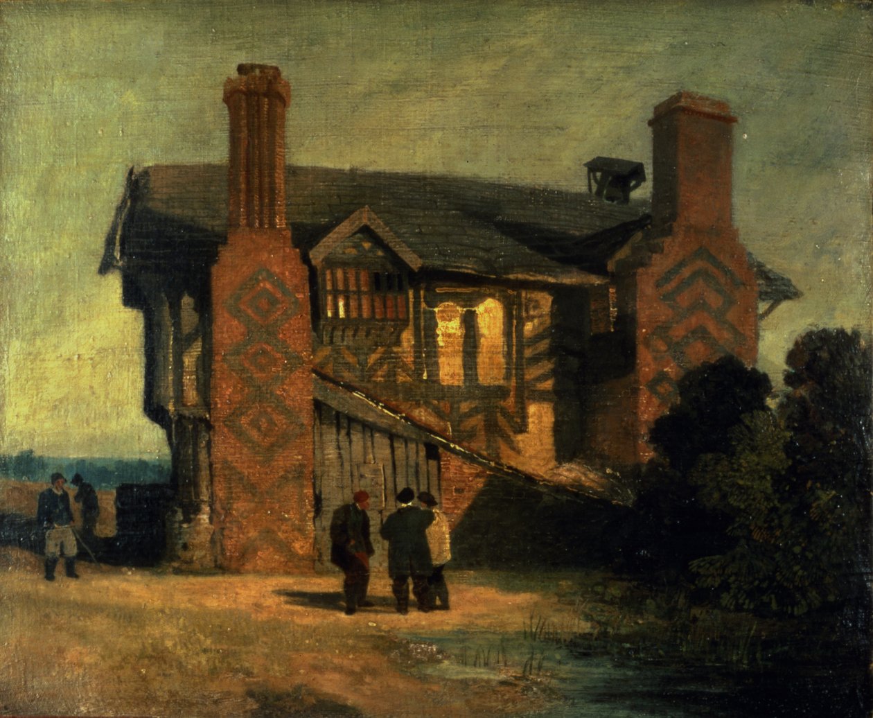 Moreton Old Hall von John Sell Cotman