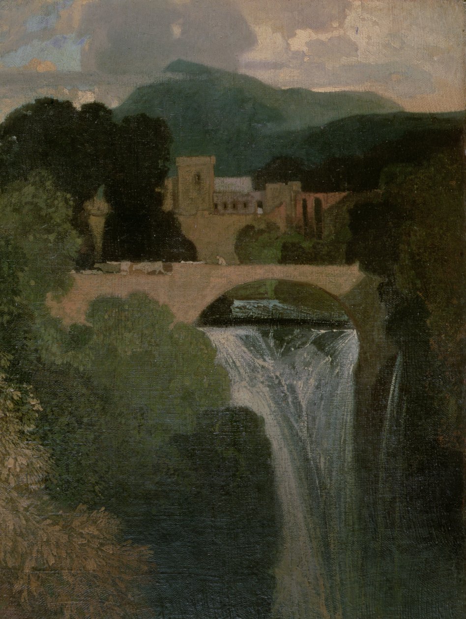 Der Wasserfall von John Sell Cotman