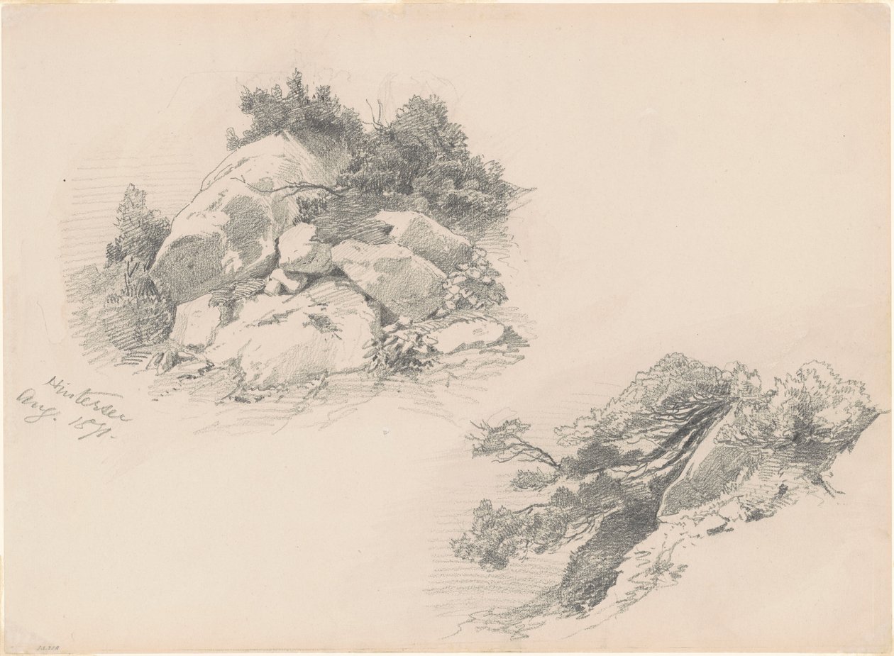 Hintersee, Deutschland, 1871 von John Singer Sargent