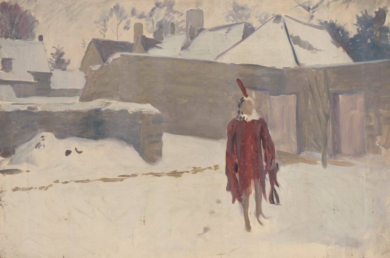 Männchen im Schnee von John Singer Sargent