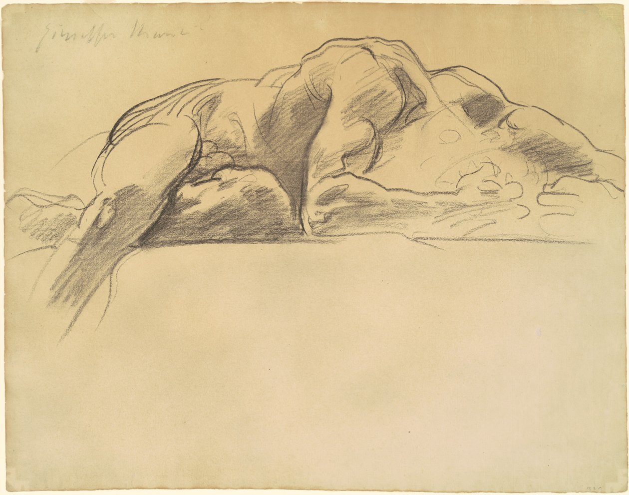 Studie für die Hölle, 1903-1916 von John Singer Sargent