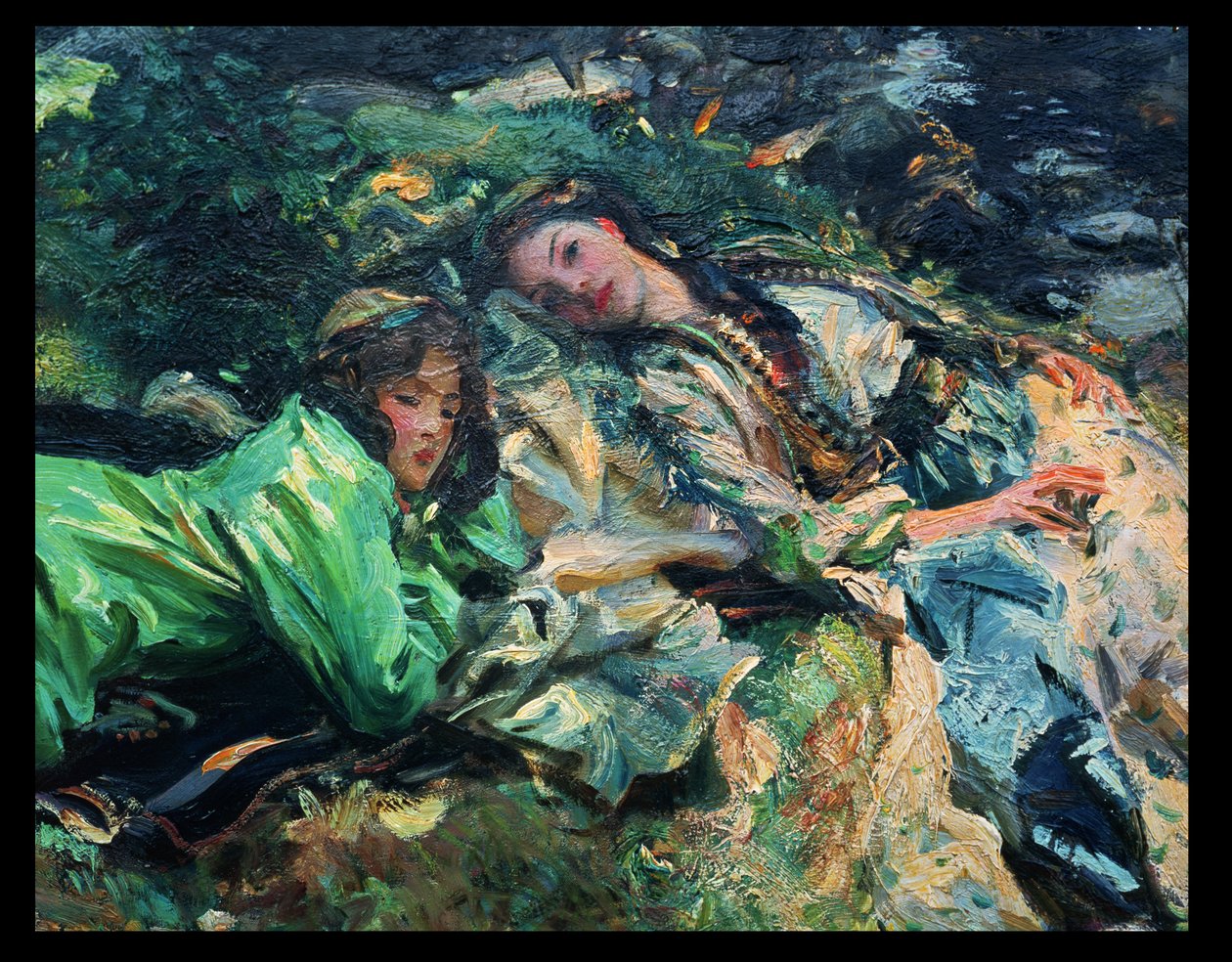 Der Bach von John Singer Sargent