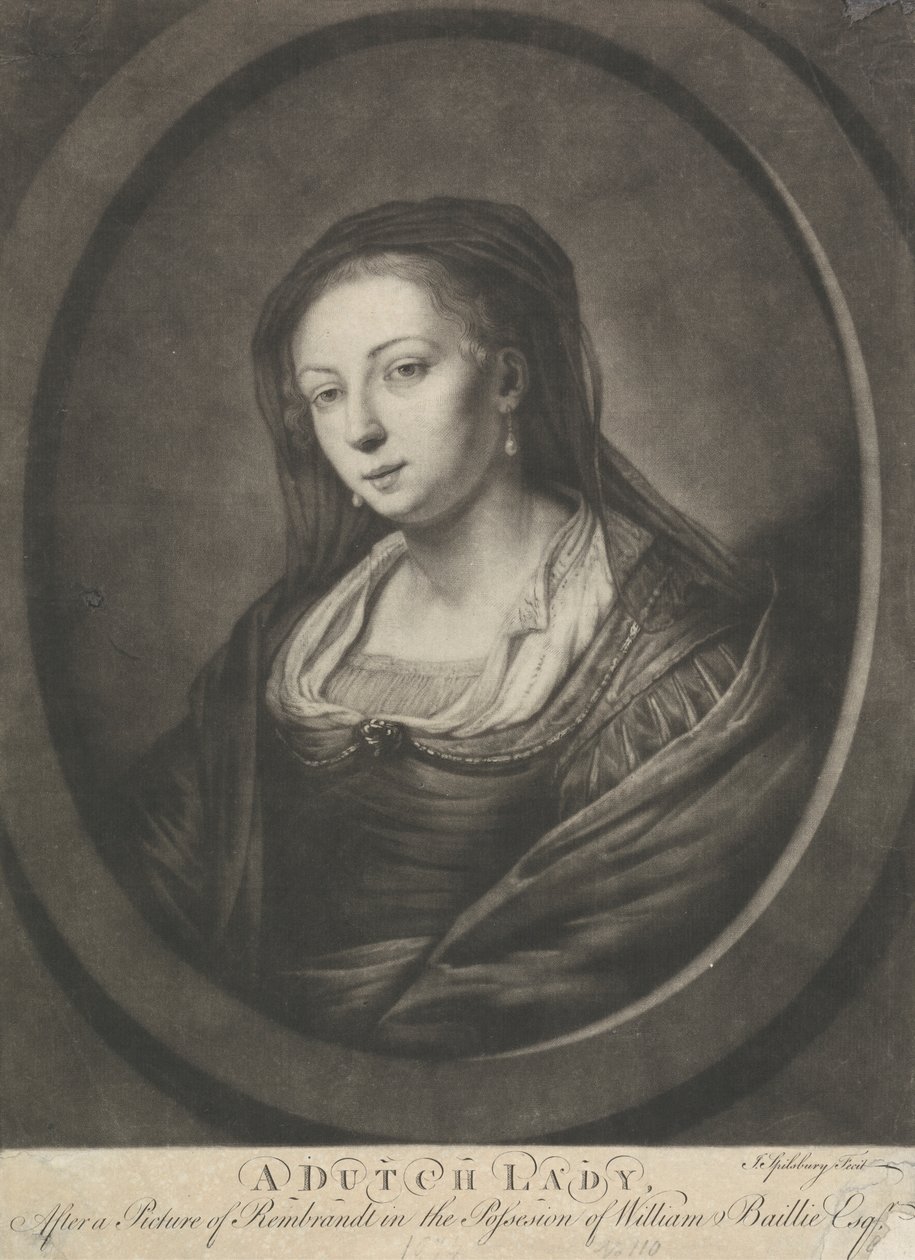 Eine niederländische Dame von John Spilsbury