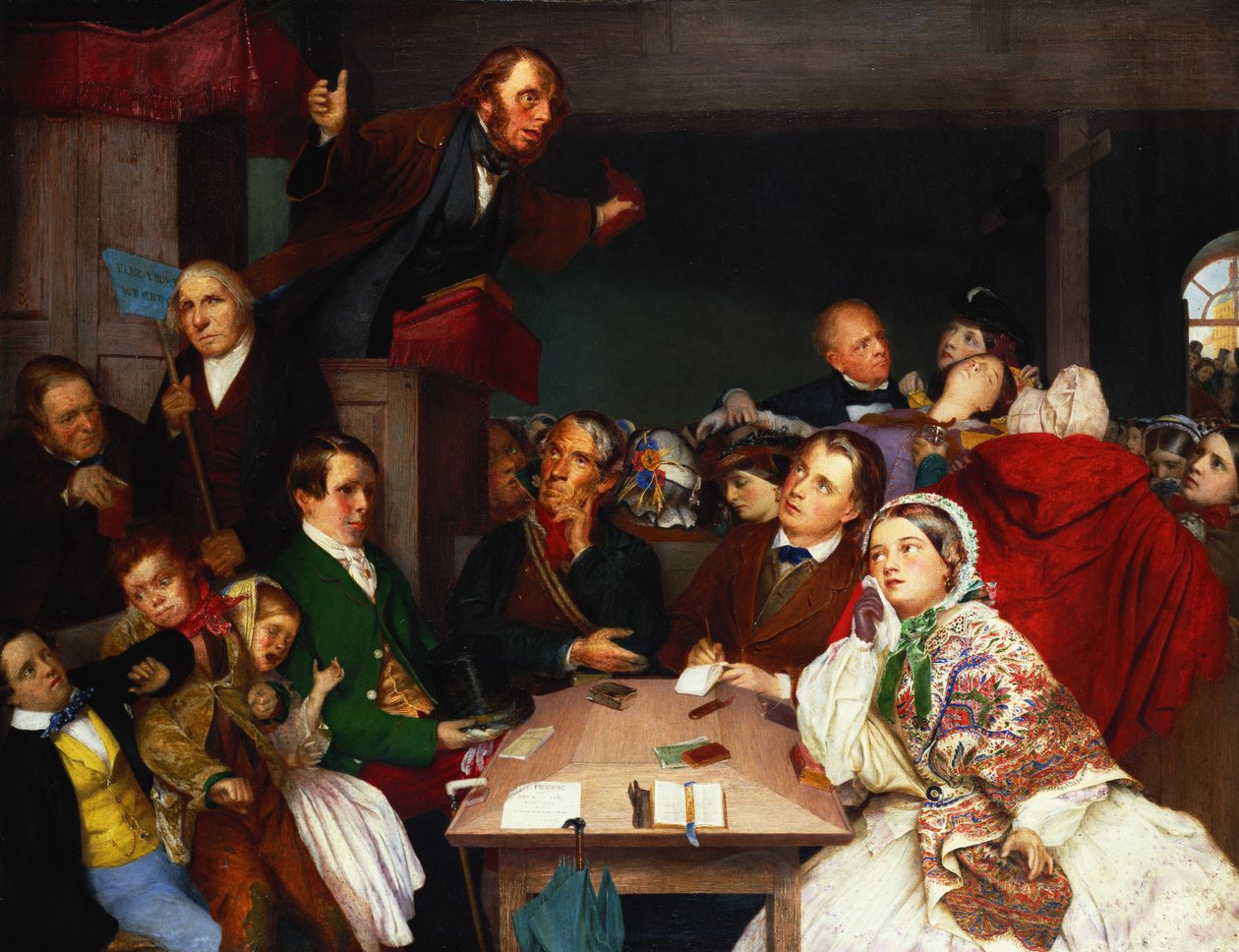 Die Predigt, 1859 von John Stirling