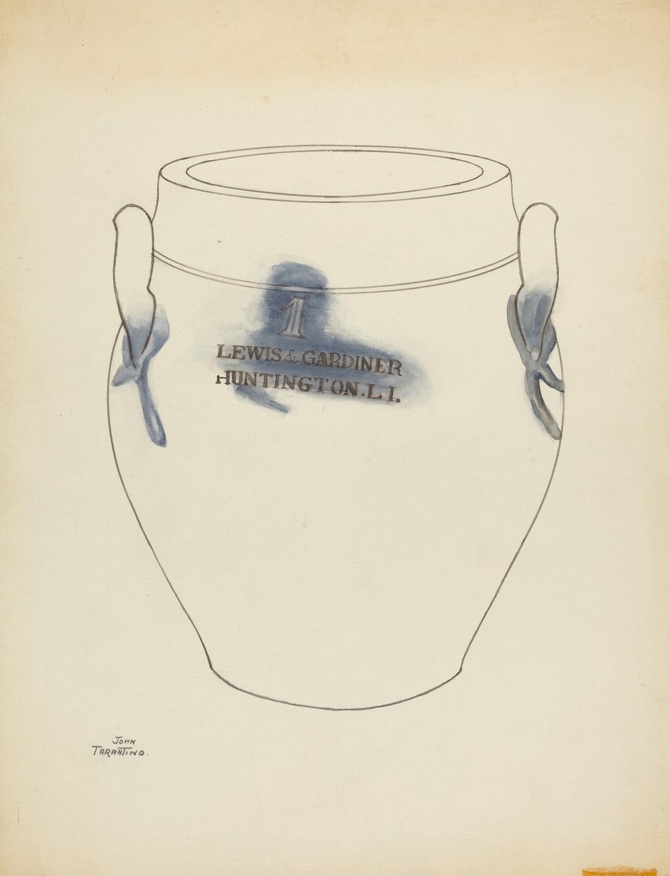 Krug, um 1953 von John Tarantino