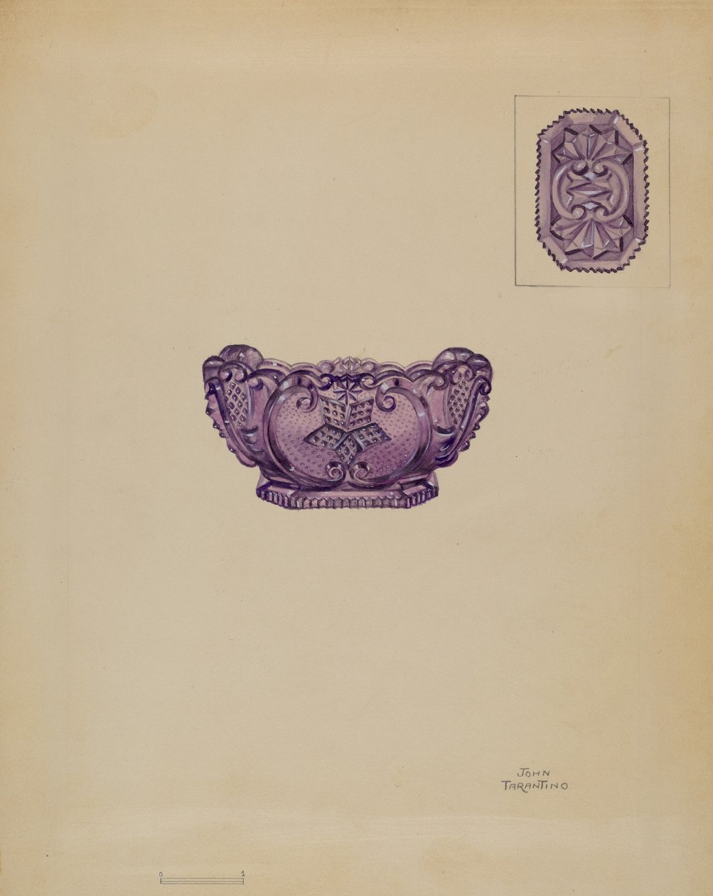 Salzfass, ca. 1936 von John Tarantino