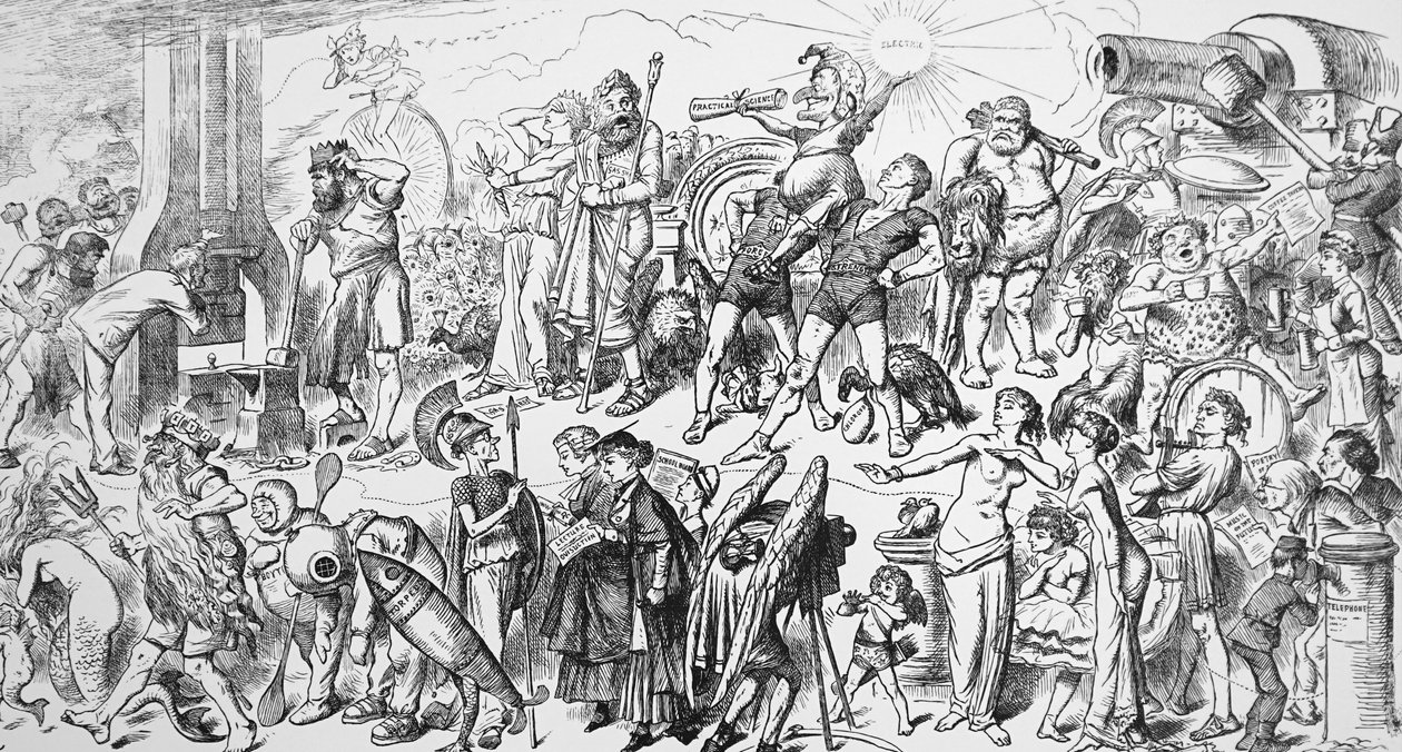 Angewandte Wissenschaft erobert alles von John Tenniel