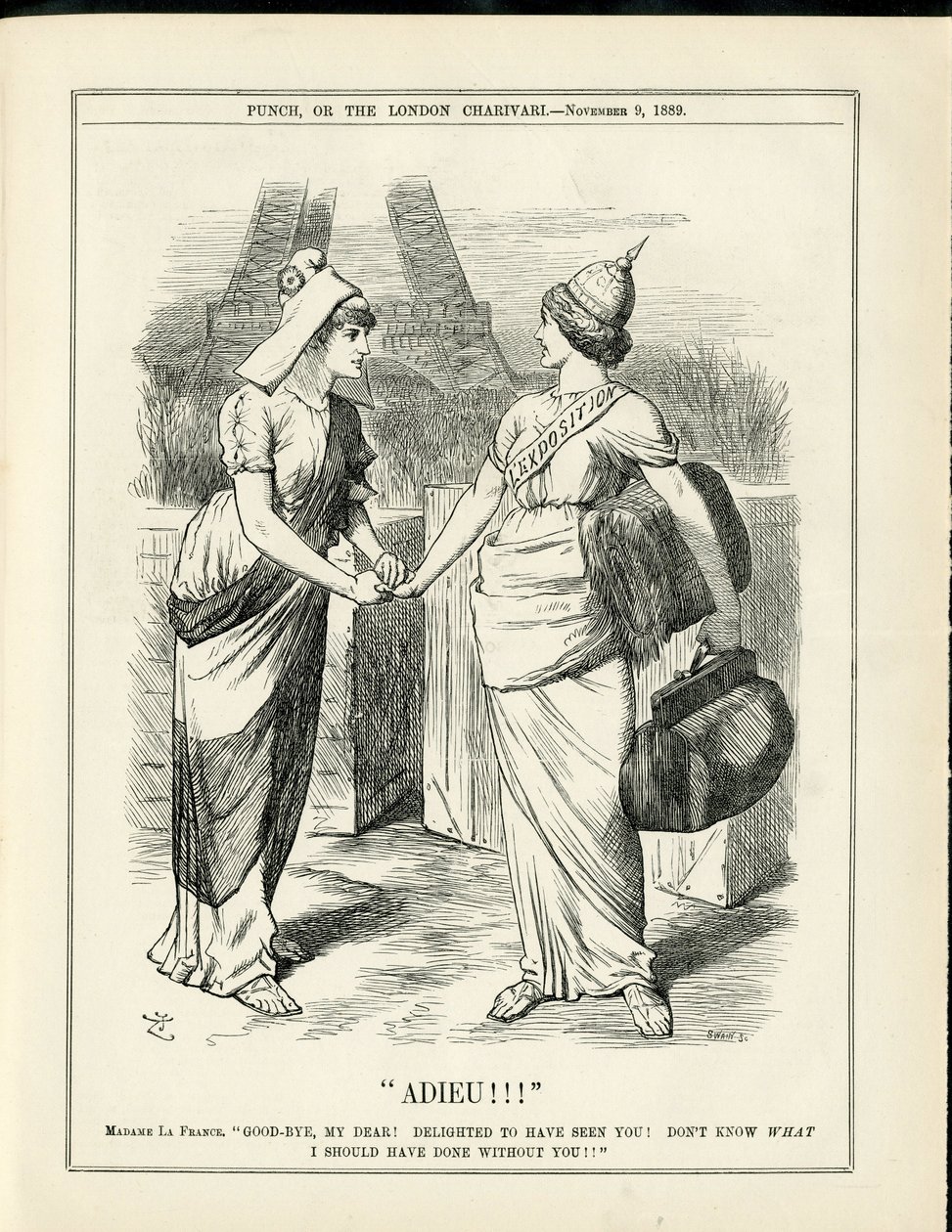 Illustration von John Tenniel in Punch von John Tenniel