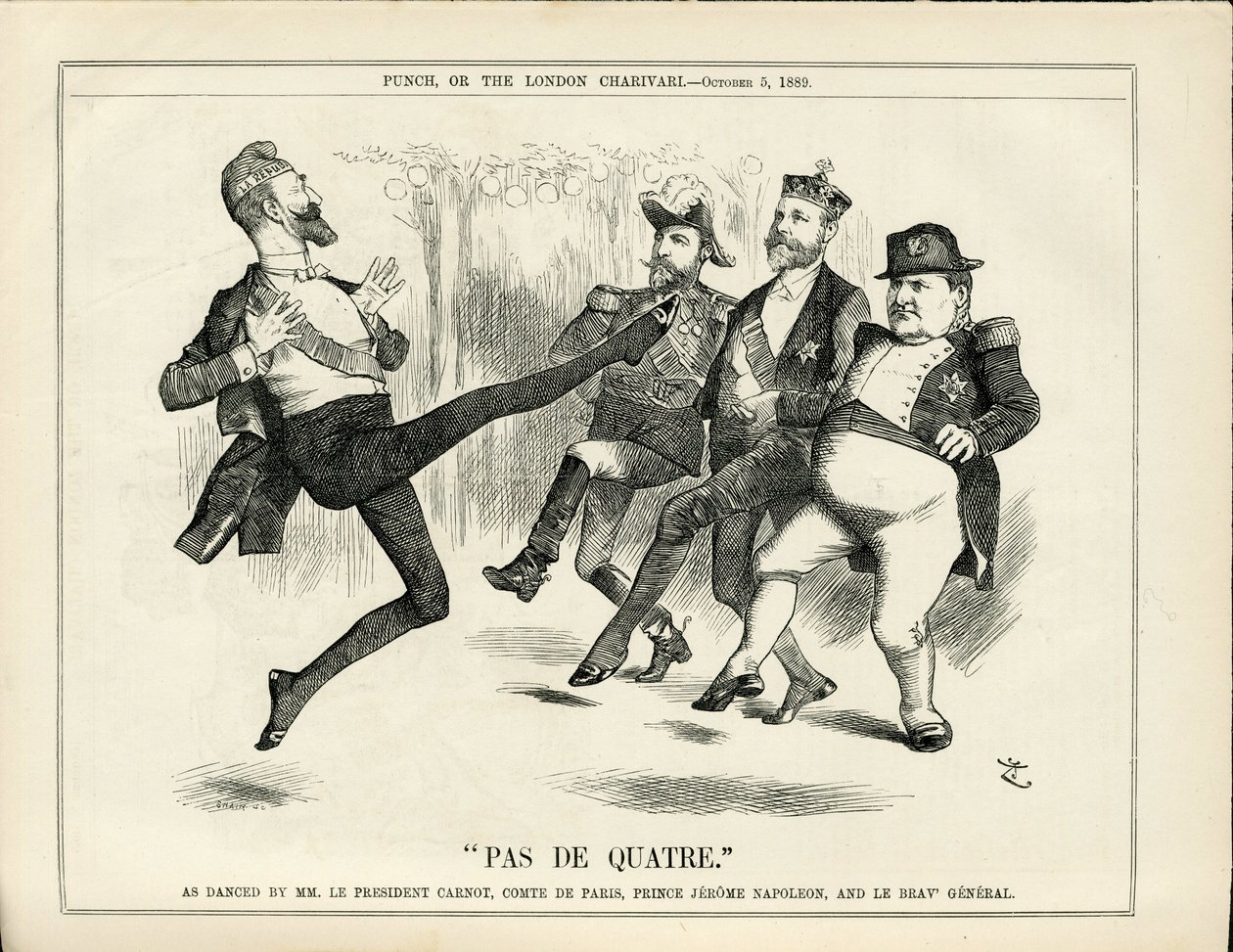 Illustration von John Tenniel in Punch von John Tenniel