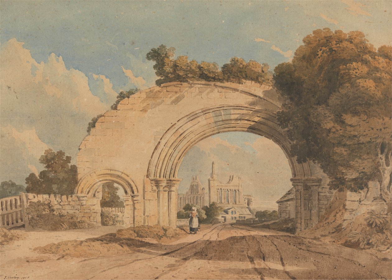Byland Abbey, Yorkshire von John Varley
