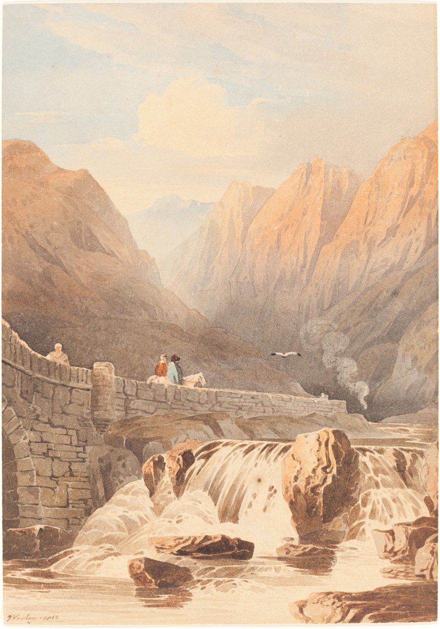 Pont Aberglaslyn von John Varley