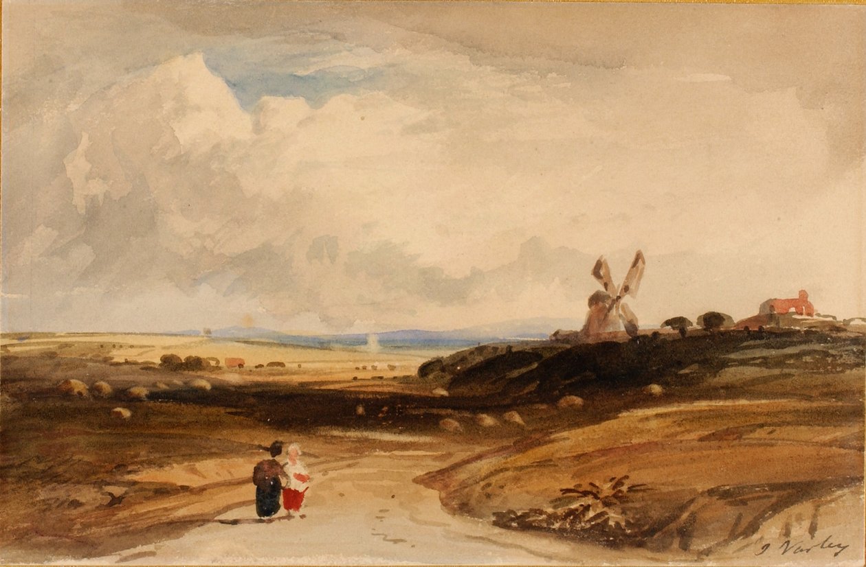 Kleine Landschaft (Niederländisch) von John Varley