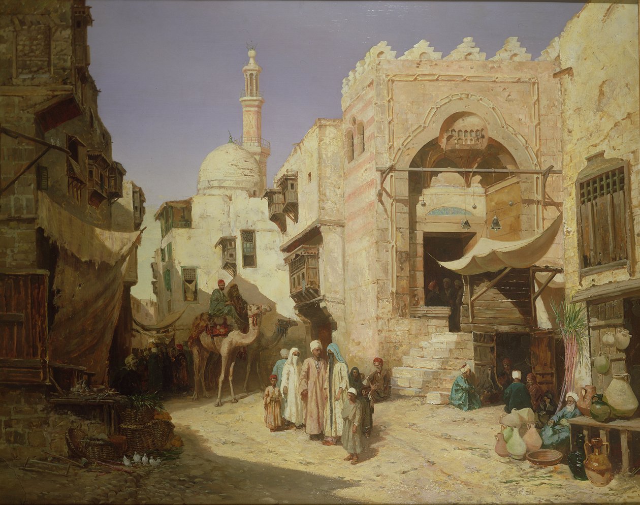 Straße in Kairo von John Varley
