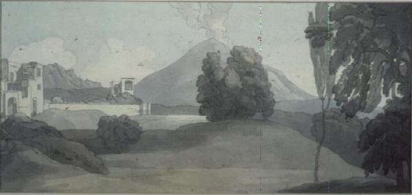 Vesuv, Neapel von John White Abbott