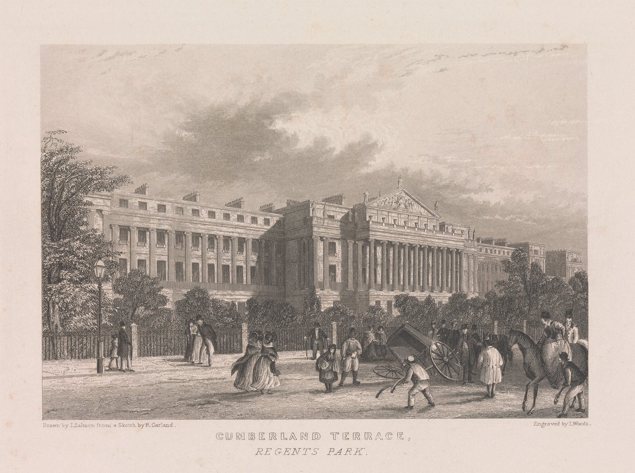 Cumberland Terrace, Regents Park von John Woods