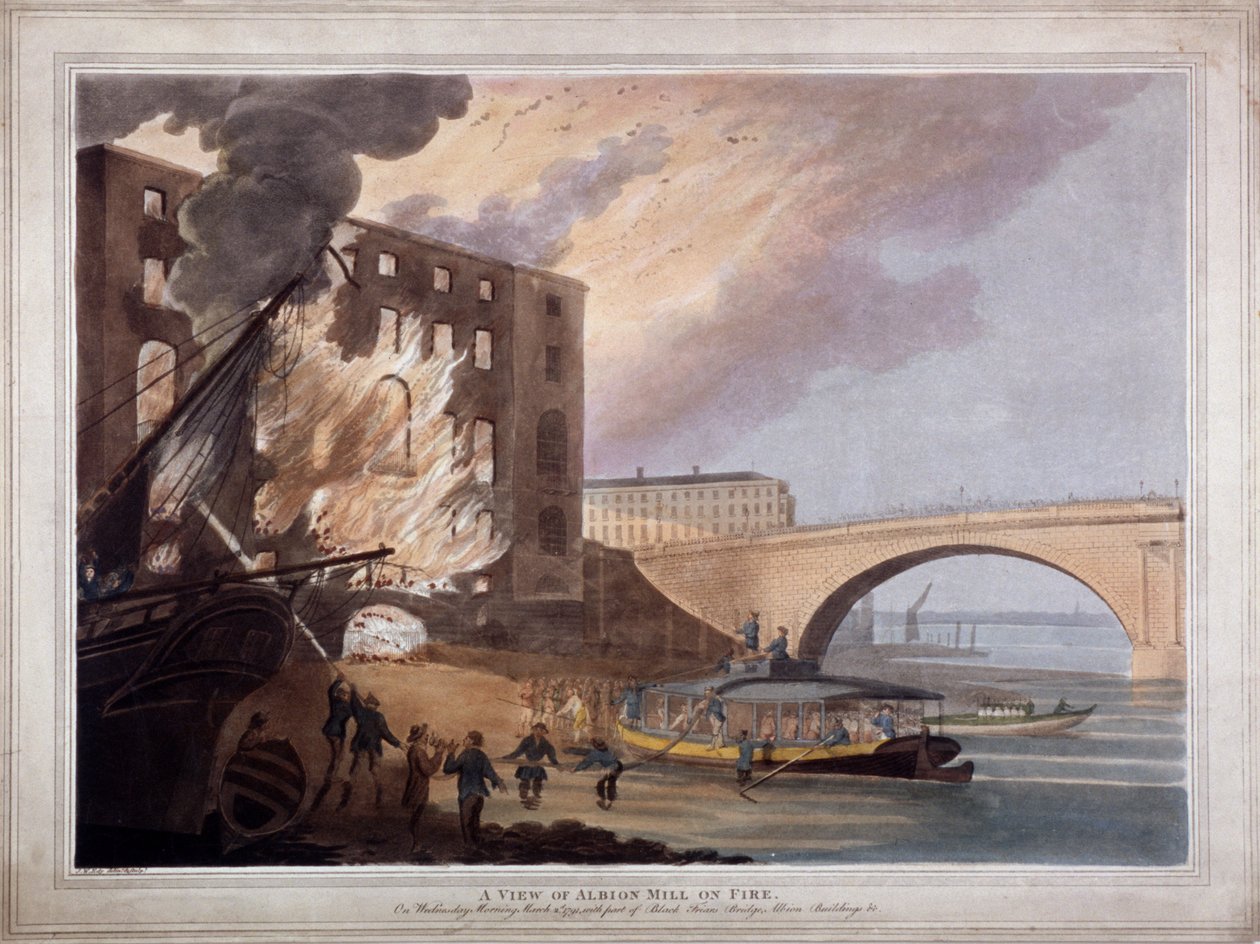 Albion Place, Southwark, London von John william Edy