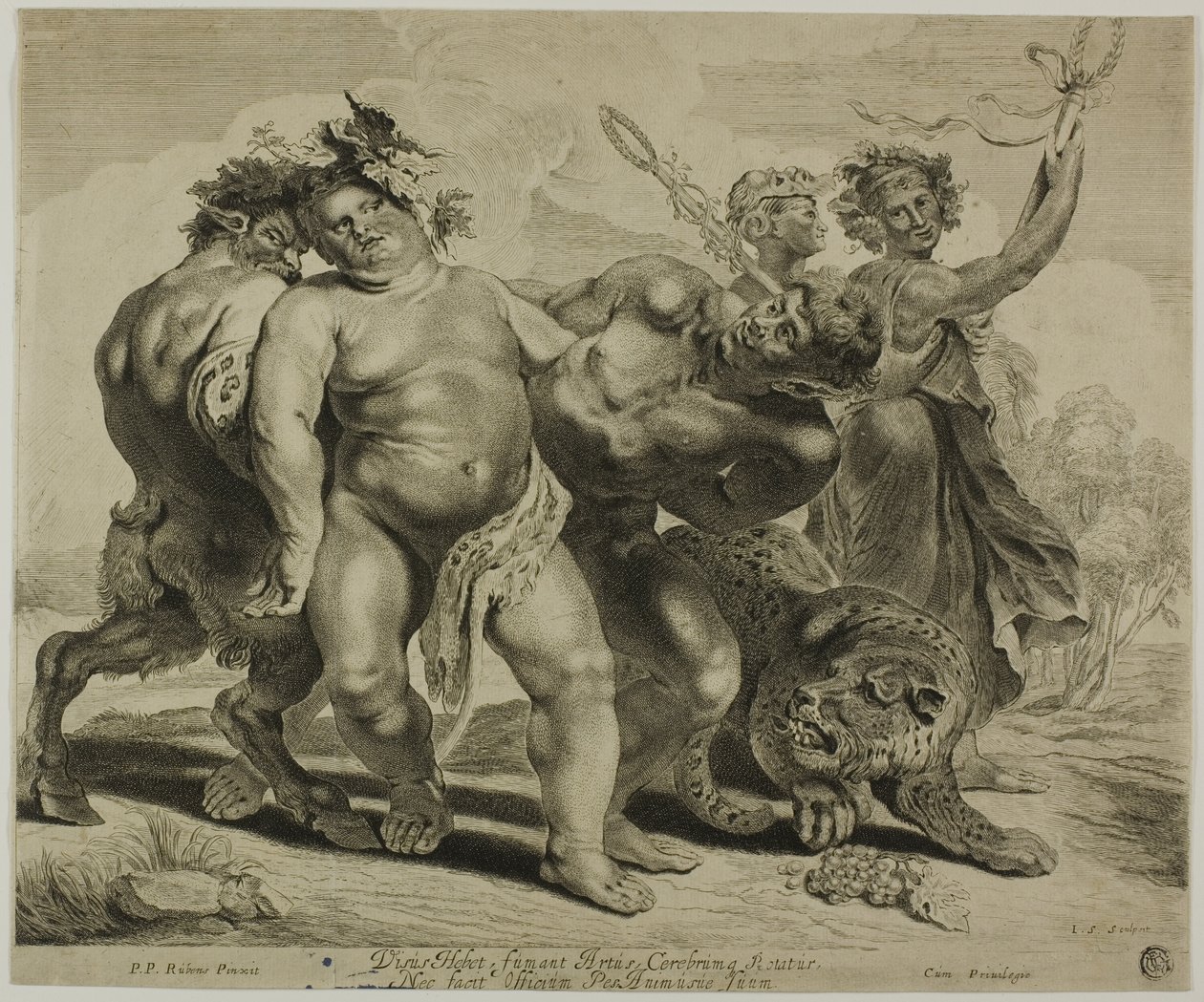 Triumph des Bacchus von Jonas Suyderhoef