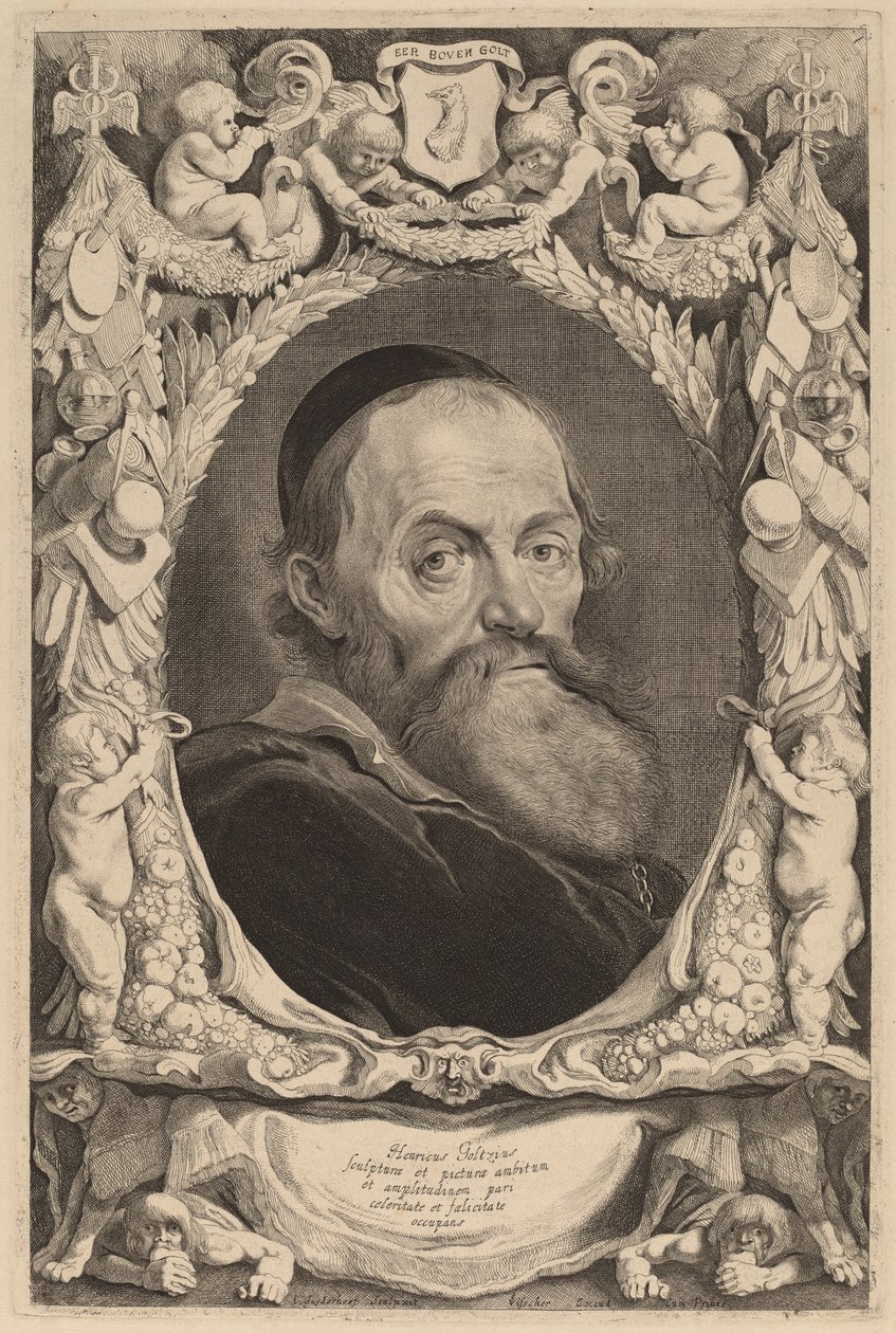 Hendrik Goltzius von Jonas Suyderhoff