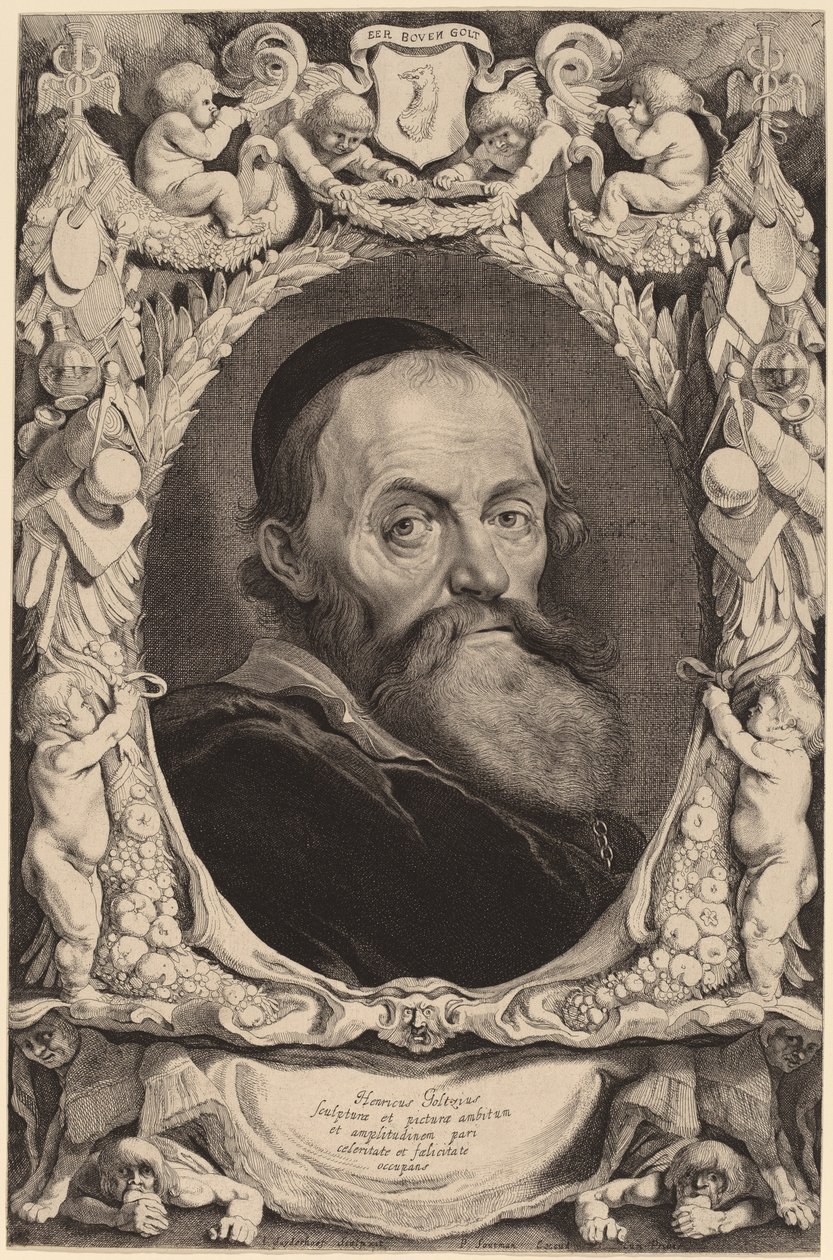 Hendrick Goltzius von Jonas Suyderhoff after Pieter Claesz Soutman