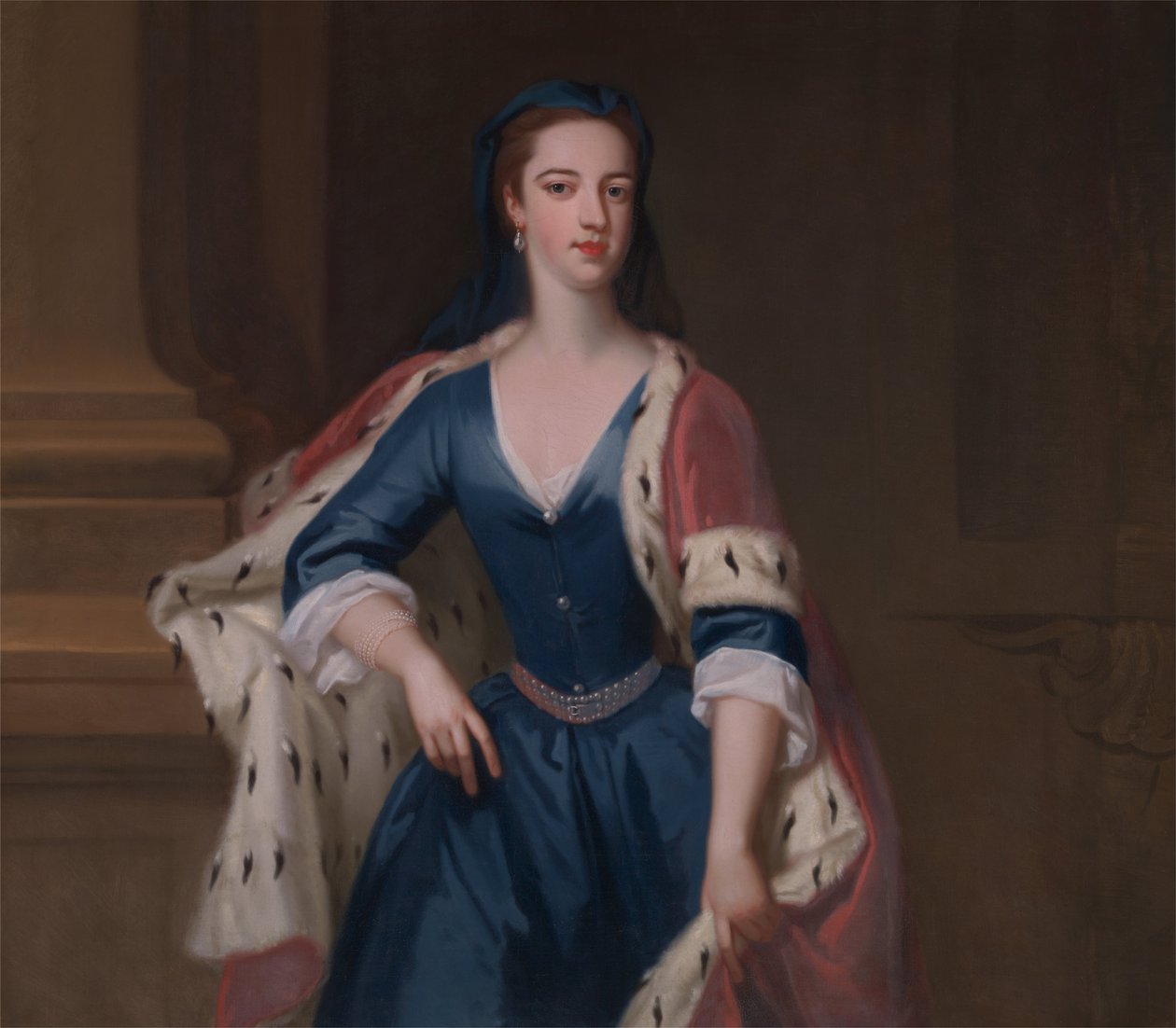 Lady Anne Cavendish (Tochter von Elihu Yale) von Jonathan Richardson