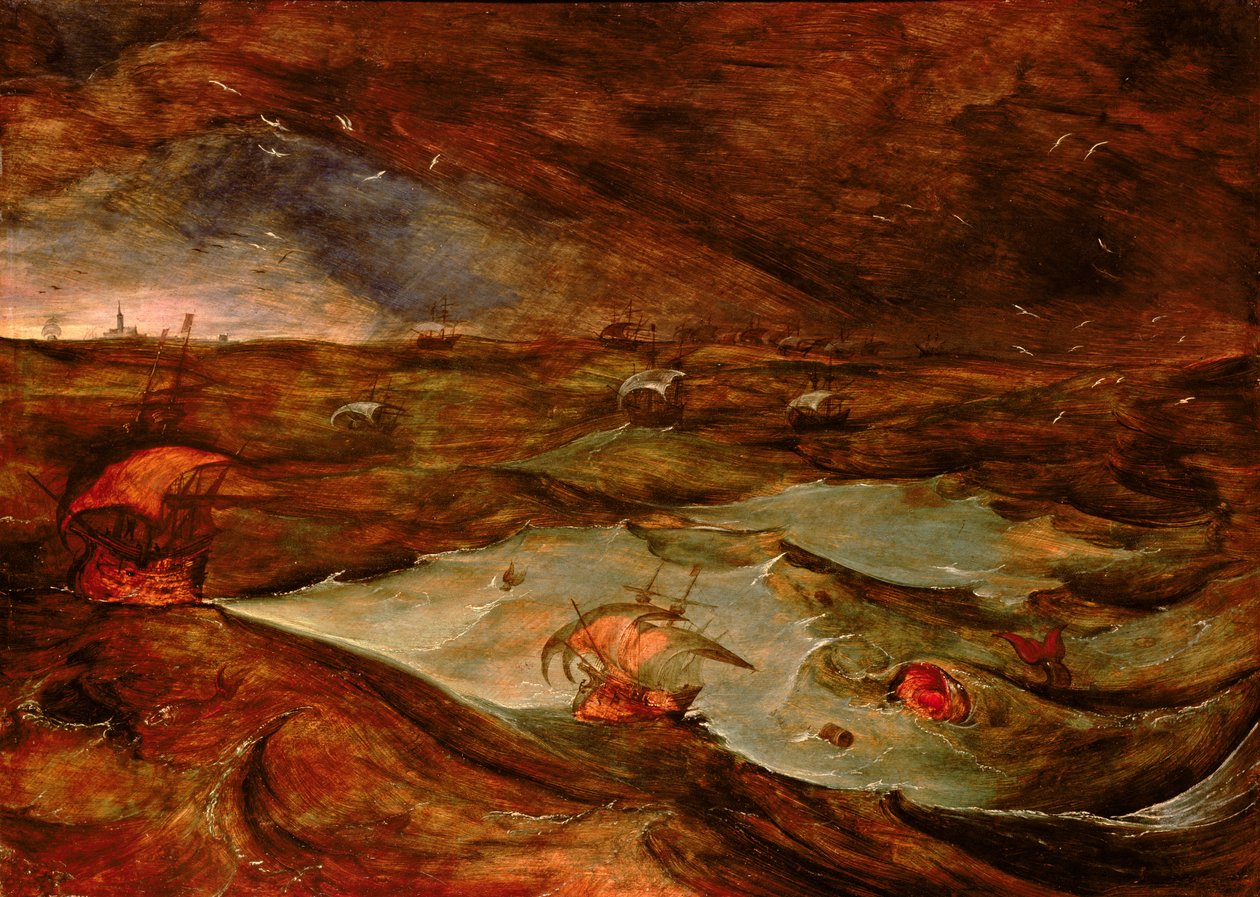 Sturm auf See, 1610 von Joos or Josse de Momper