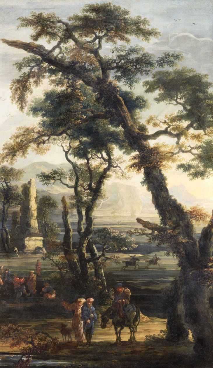 Landschaft mit Bettlern von Joos or Josse de Momper