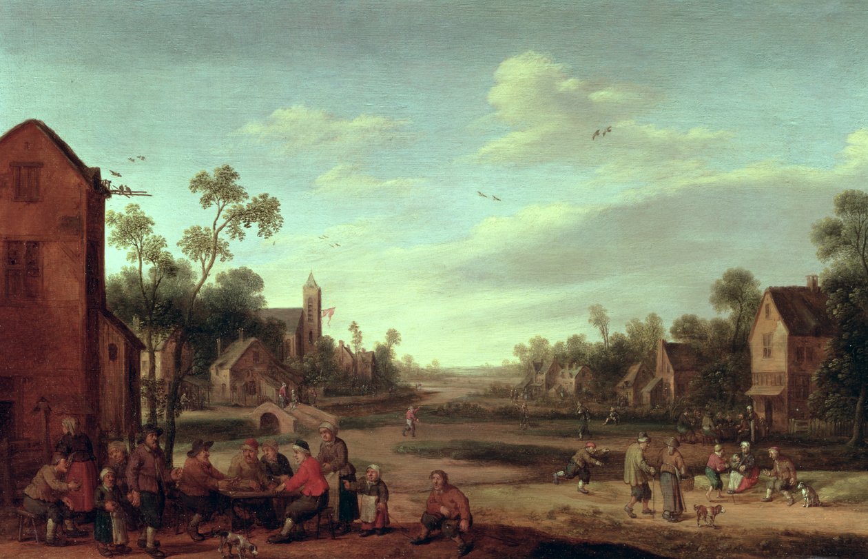 Bewaldete Flusslandschaft, 1646 von Joost Cornelisz. Droochsloot