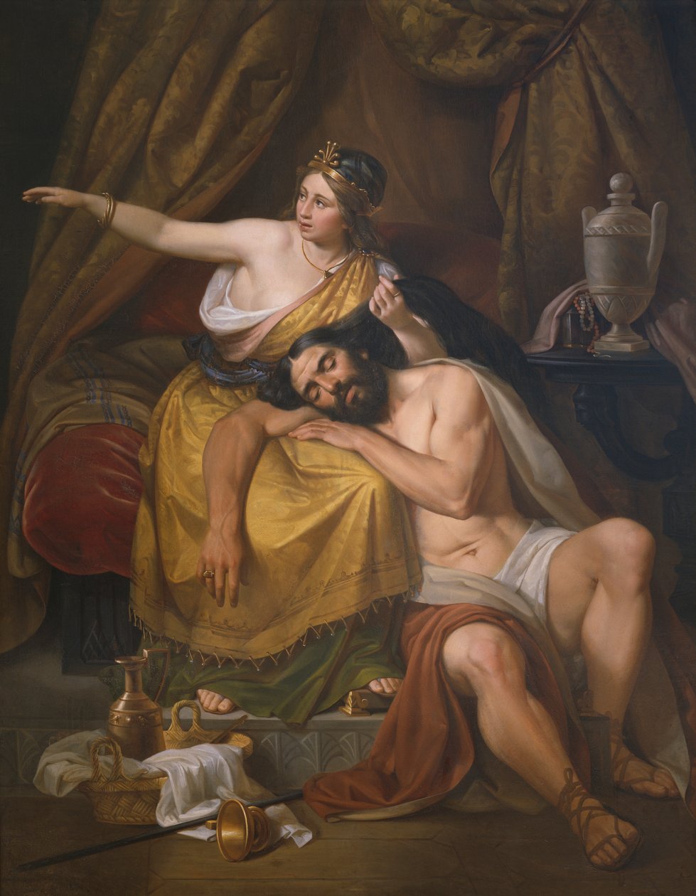 Samson und Delilah von José Salomé Pina
