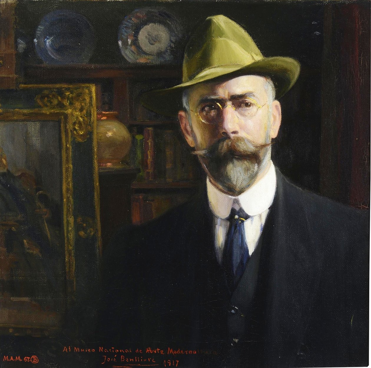Selbstporträt von Jose Benlliure y Gil