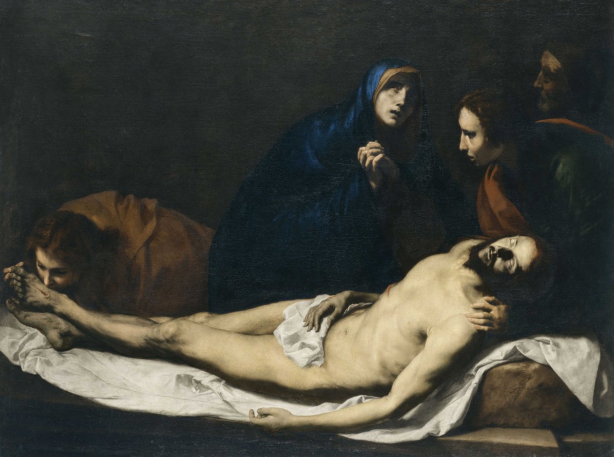 Die Beweinung Christi, 1633 von José Ribera de