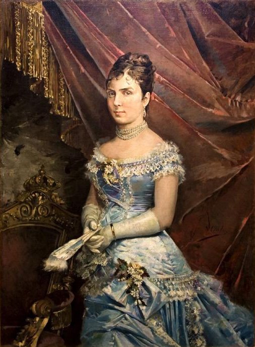 Maria de las Mercedes de Orleans von Jose Denis Belgrano