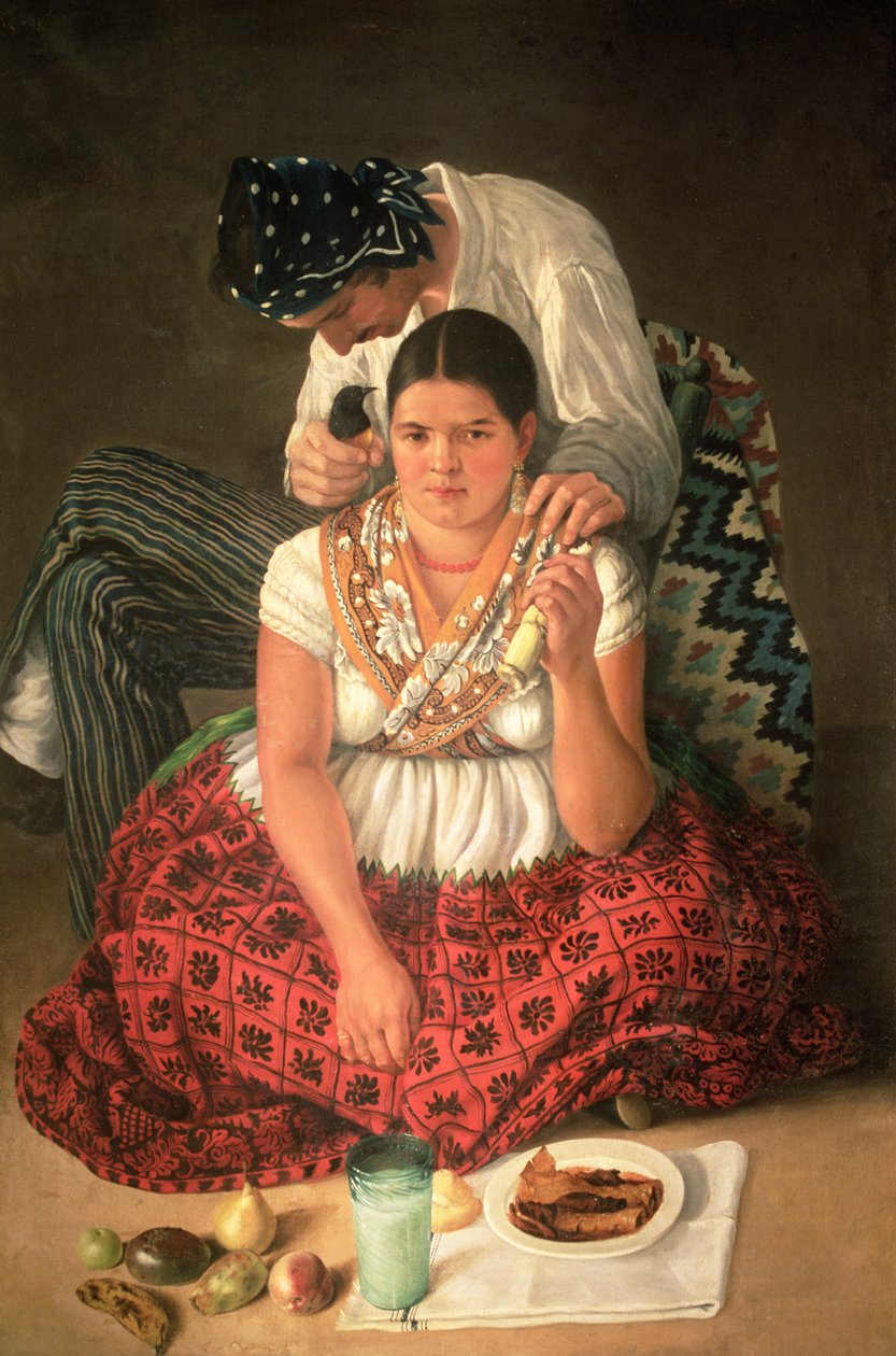 Der Zigeunerjunge und das Mädchen von Jose Agustin Arrieta