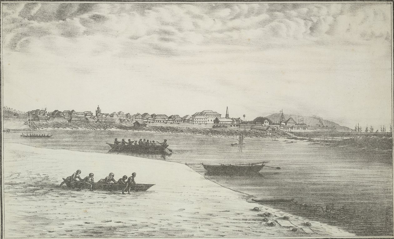 Ansicht von Bombay von Colaba aus von Jose M. Gonsalves