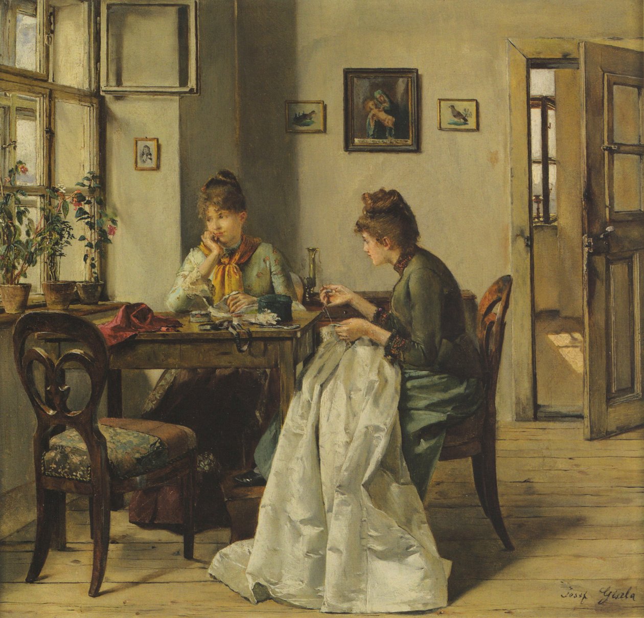 Die Näherin von Josef Gisela
