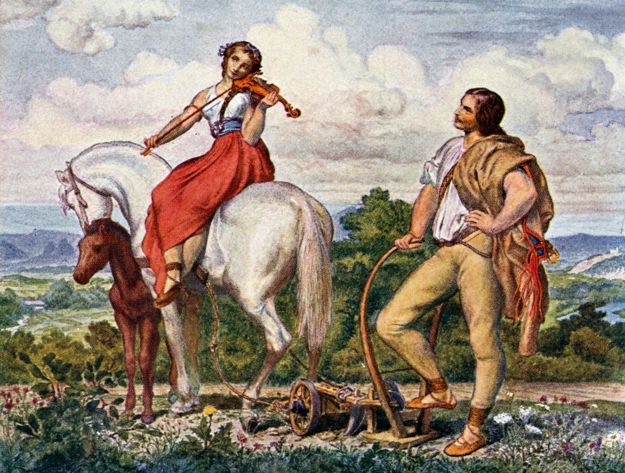 Tschechischer Nationalismus - Gemälde von Josef Mánes