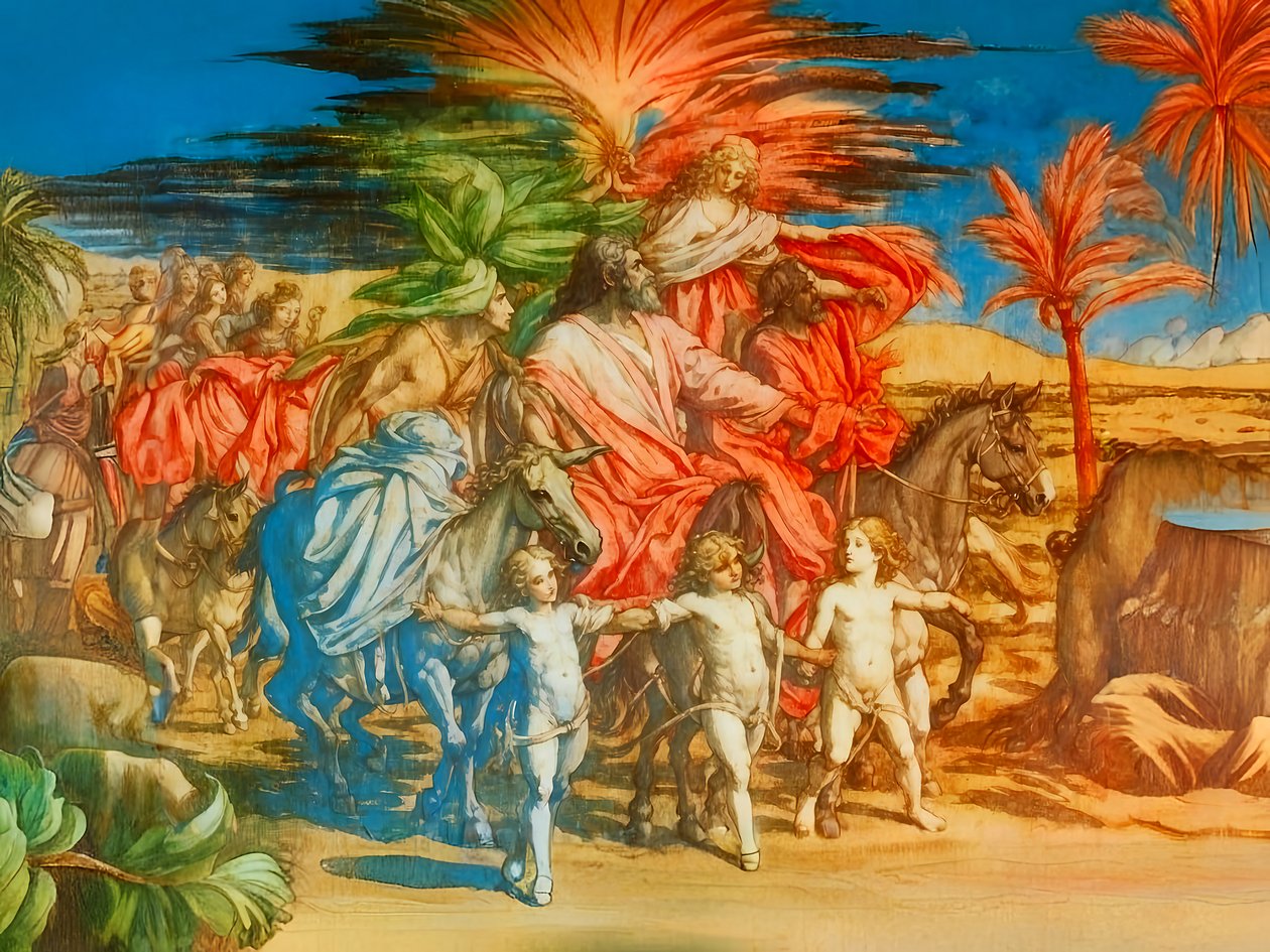 A1_Genesis_22-Abrahamitischer Bund von Josef Johann Michel