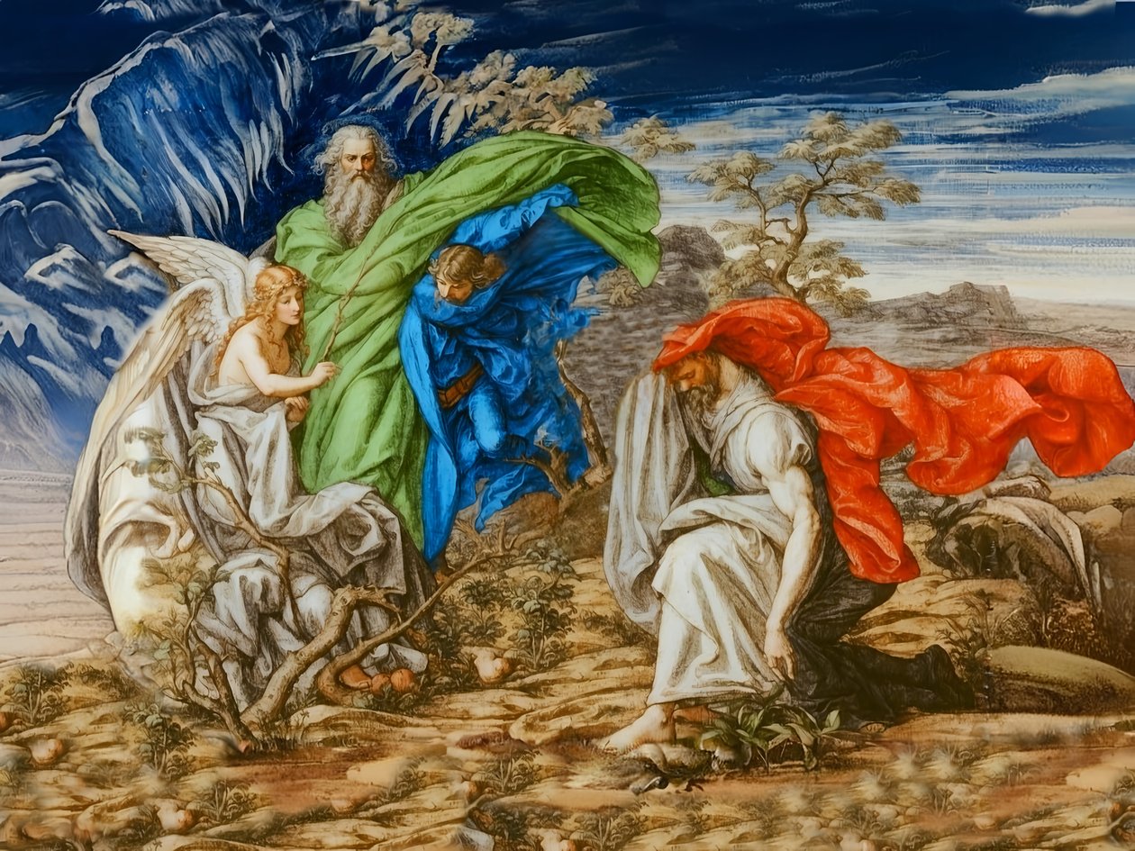 Der brennende Busch von Josef Johann Michel