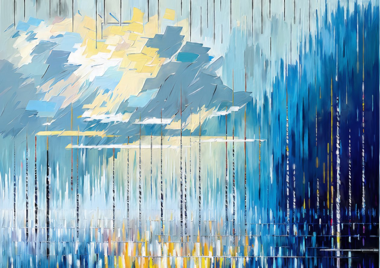 Wellen_Himmel_02 von Josef Johann Michel