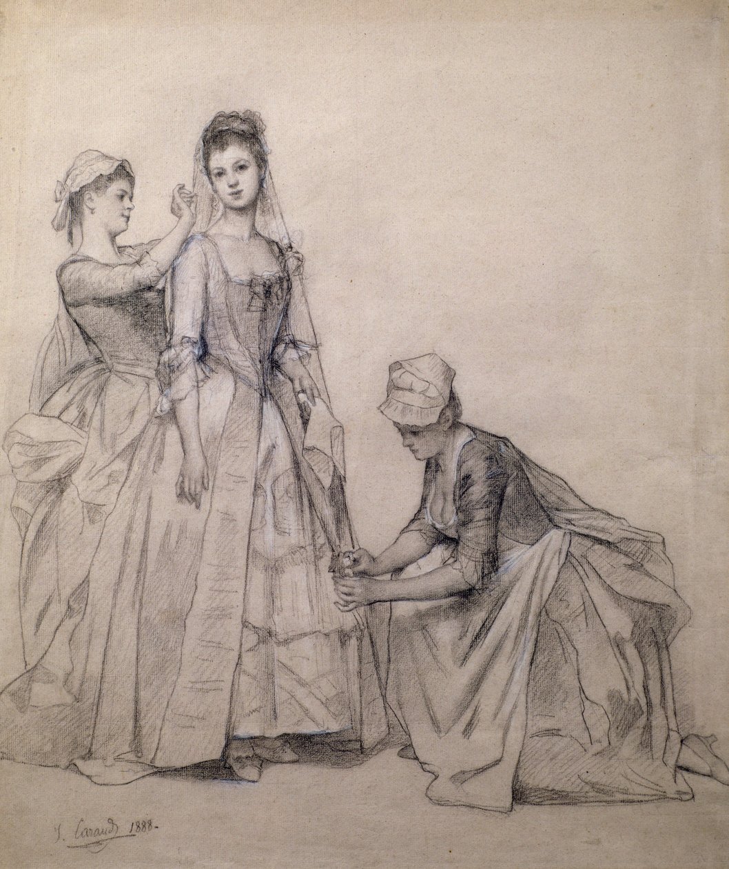 Die Braut betreuen von Joseph Caraud