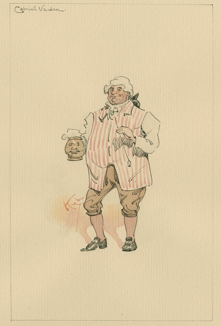 Gabriel Varden von Joseph Clayton Clarke