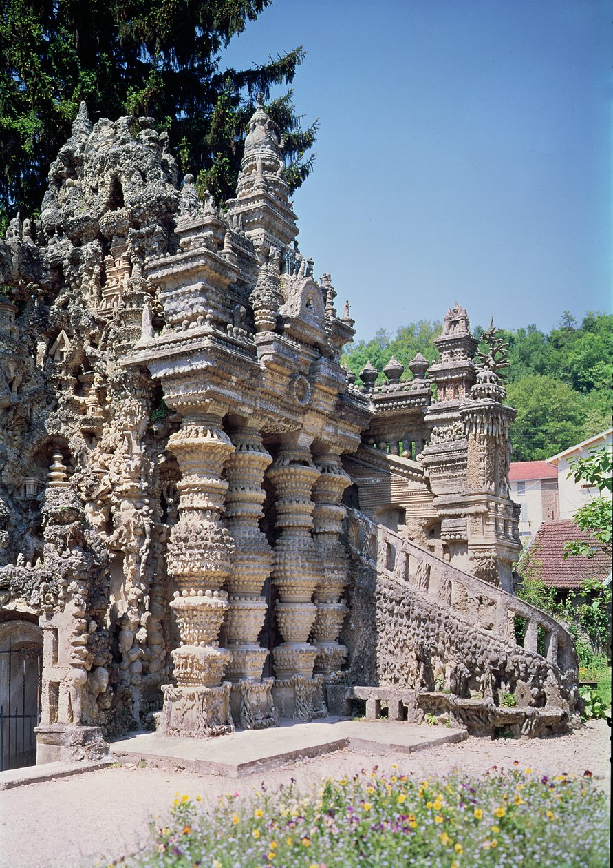 Le Palais Ideal, gebaut 1879-1912 von Joseph Ferdinand Cheval