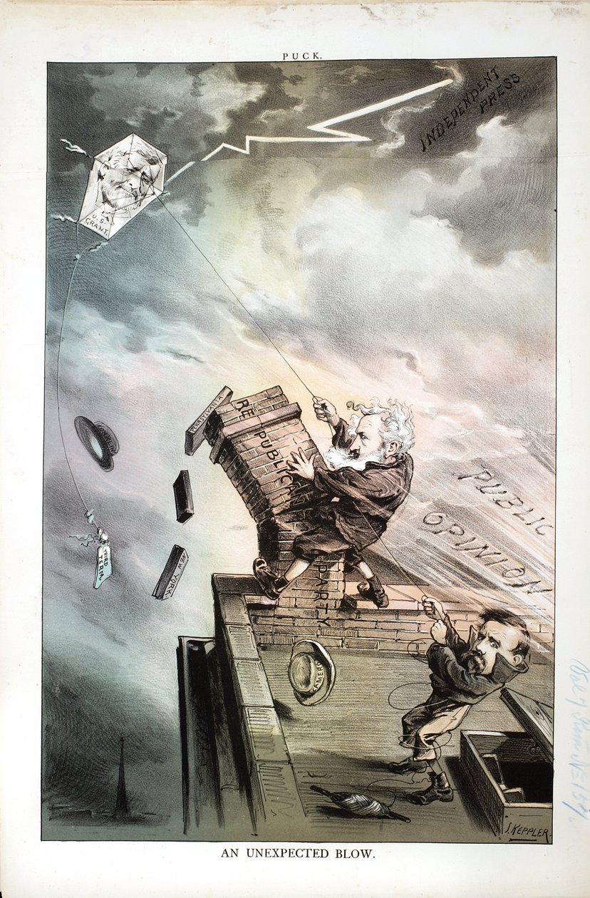 Ein unerwarteter Schlag von Joseph Keppler