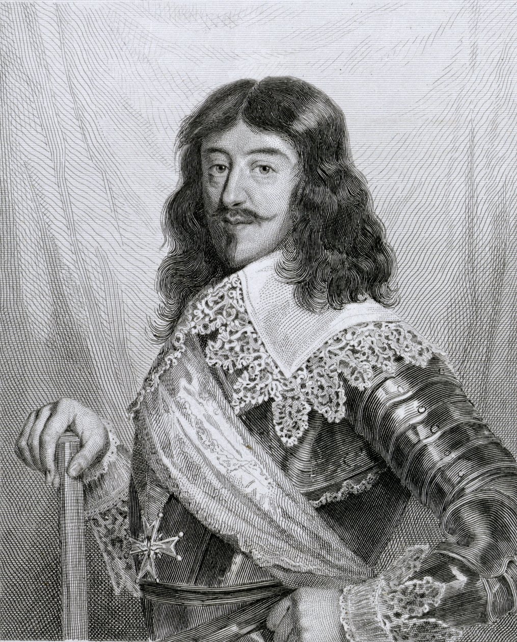 Ludwig XIII (1601-43) König von Frankreich, graviert von Pannier von Joseph Leon Rolland de Lestang Parade