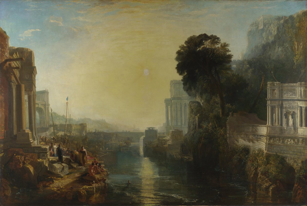 Dido baut Karthago, oder Der Aufstieg des Karthagischen Reiches, 1815 von Joseph Mallord William Turner